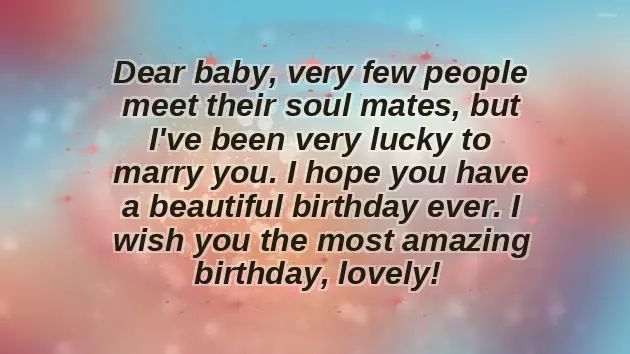 Happy Birthday With Your Wife