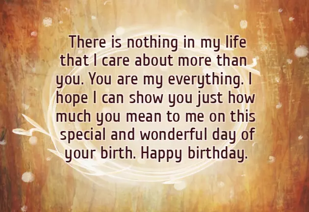 Happy Birthday My Man Wishes