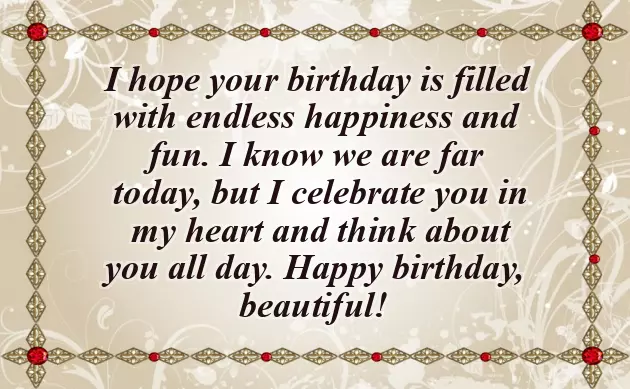 Girlfriend Special Birthday Wishes