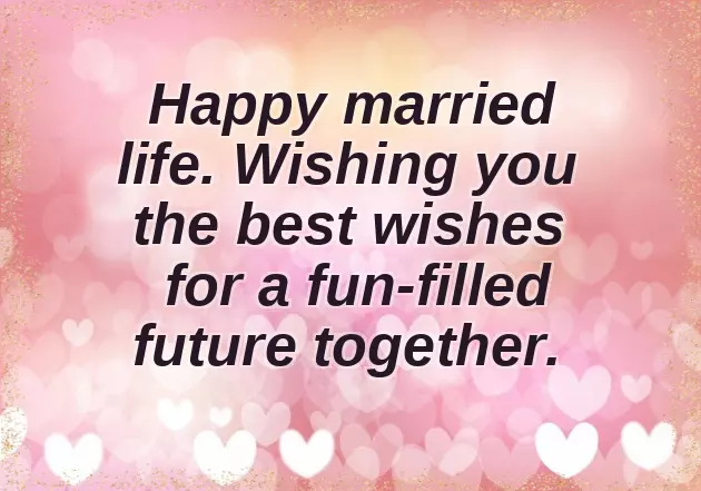 Message For Newly Wed