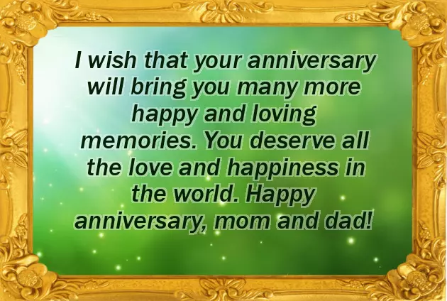 20Th Anniversary Wishes For Parents