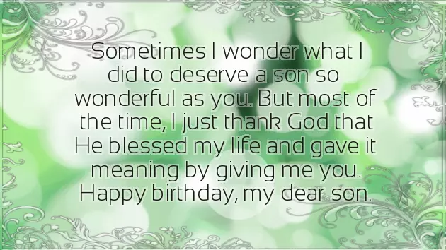 Elder Son Birthday Quotes