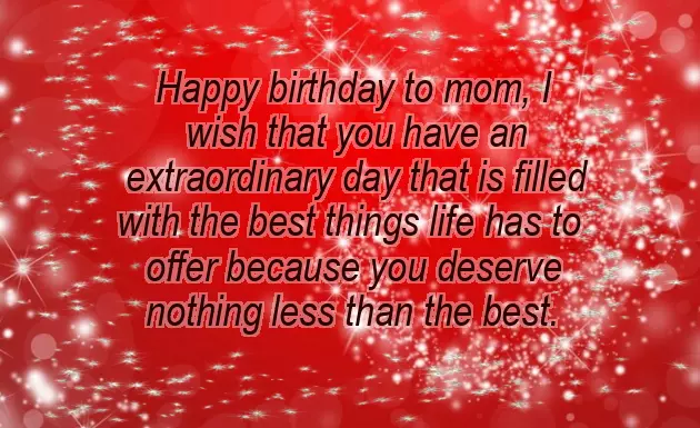 Birthday Caption For Mummy
