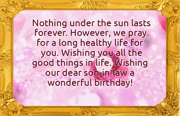 Birthday Greetings To My Son In Law Birthday Greetings To My Son In Law