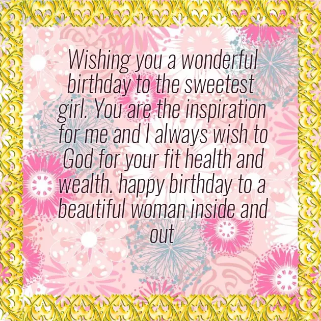 Happy Birthday To A Amazing Lady