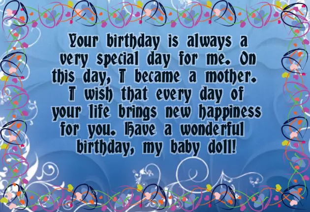 Birthday Wishes For Daughter From Parents