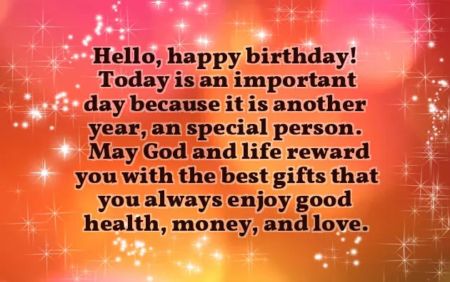 Sweet Birthday Wishes For Someone Special