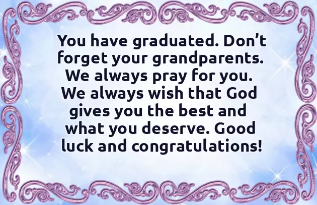 Graduation Message For Kids