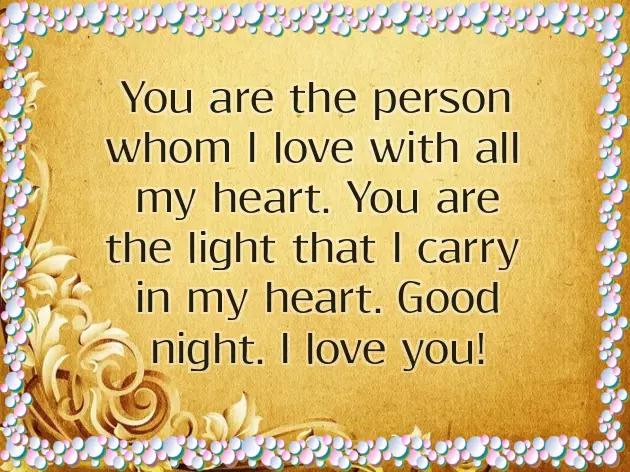 Love You Have A Good Night Love You Have A Good Night