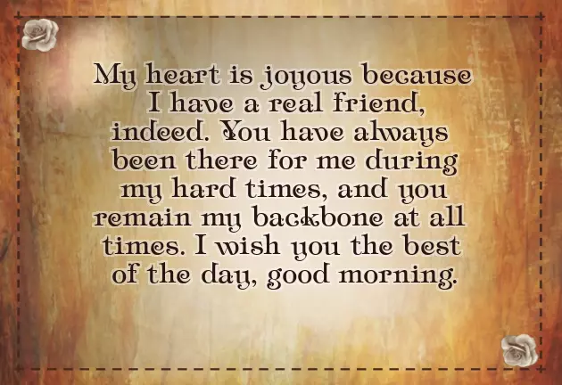Morning Wishes To Best Friend