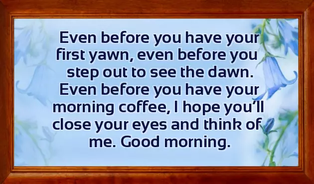 Good Morning Greeting For Him