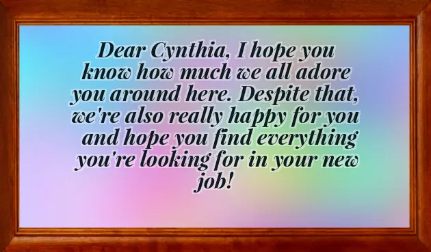 Wishes For Future Success