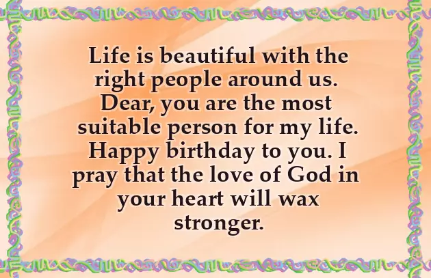 Birthday Blessings For My Husband