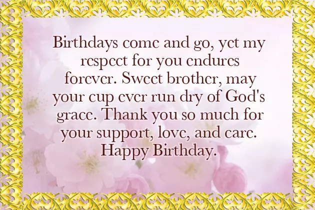 Happy Birthday Wishes For Friend And Brother