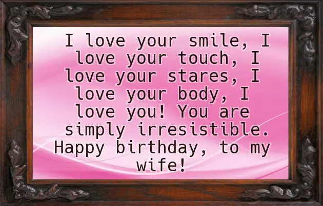 Words To Wife On Birthday Words To Wife On Birthday