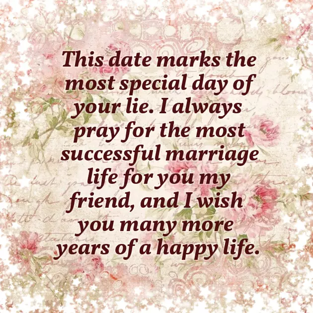 Wedding Wishes To Bestie