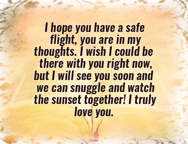 Safe Flight Wish Safe Flight Wish