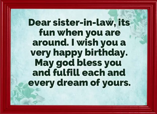 Caption For Sister In Law Birthday Caption For Sister In Law Birthday