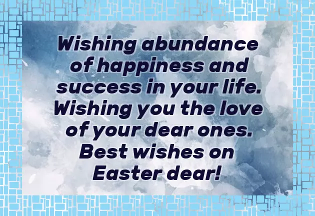 Easter Wishes For Friends