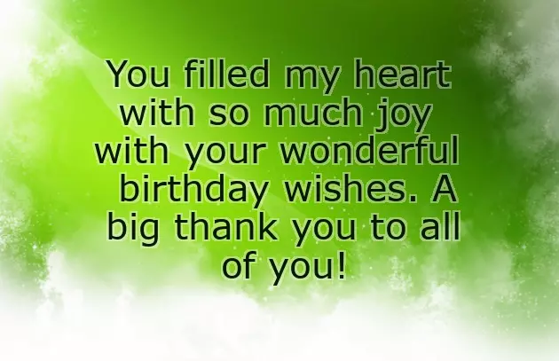 Status Of Thanks For Birthday Wishes Status Of Thanks For Birthday Wishes