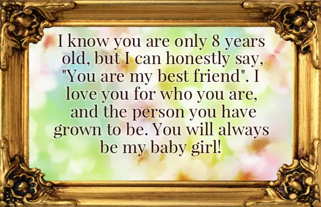 Birthday Wishes For 8 Years Girl