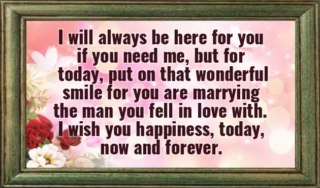 Wishes For The Bride