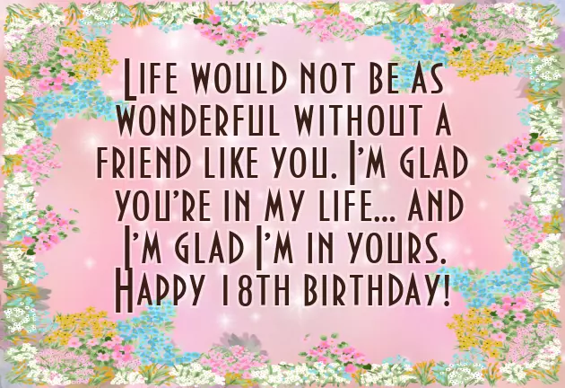 Happy 18Th Birthday Beautiful Girl