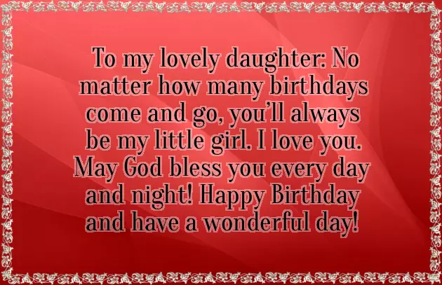 Happy Birthday Blessings Daughter