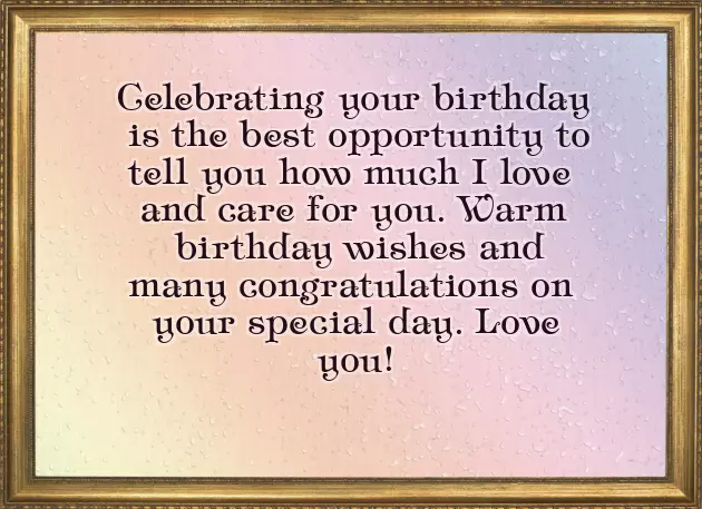 Wishes For Her Birthday