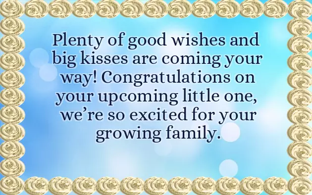 Baby Shower Wishes To Wife