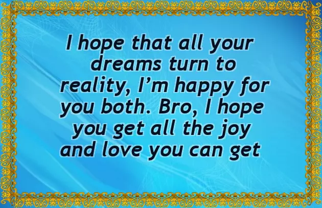 Good Wishes For Newly Wed Couple