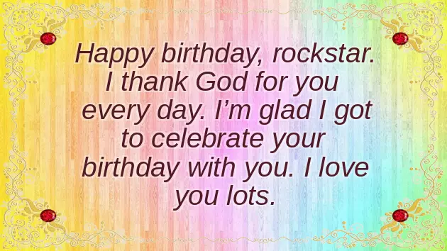 Greetings For Boyfriend Birthday