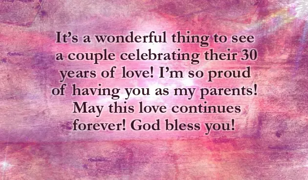 Daughter Wishes For Parents Anniversary