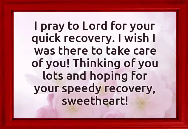 Get Well Soon Text Messages