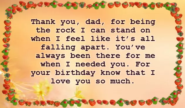 Birthday Wishes Dad Quotes