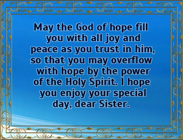 Birthday Wishes To Your Sister