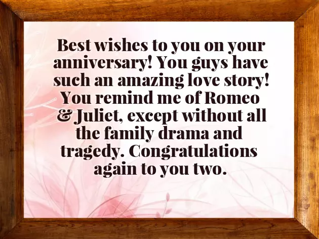 Wishes For Sister Marriage Anniversary