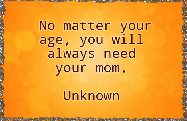 Happy Birthday To My Mum Quote