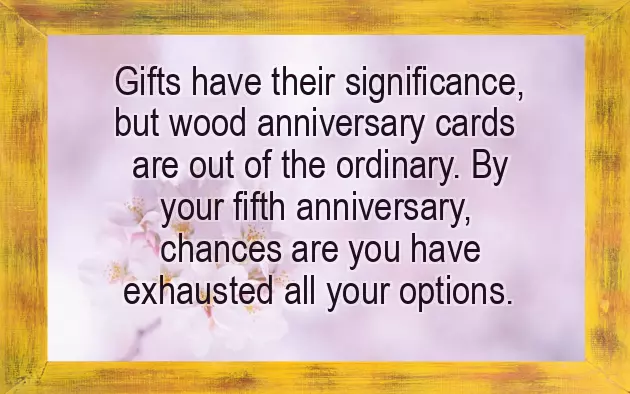 Wood Anniversary Gifts