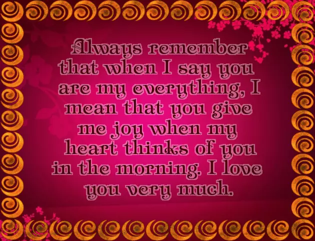 Morning Wishes For Love