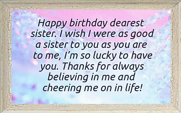 Happy Birthday Sister Love Happy Birthday Sister Love