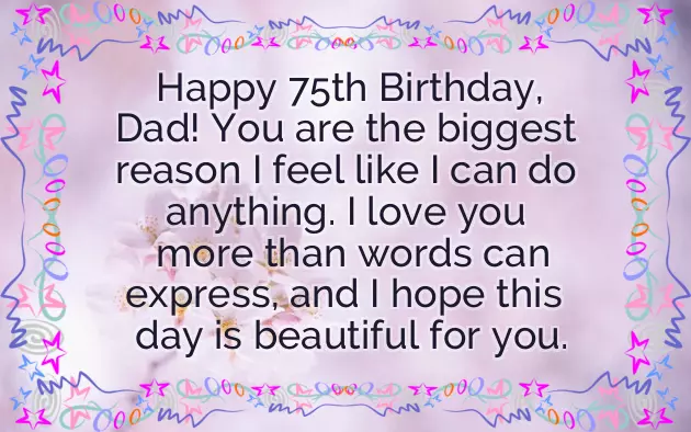75Th Birthday Quotes For Dad 75Th Birthday Quotes For Dad