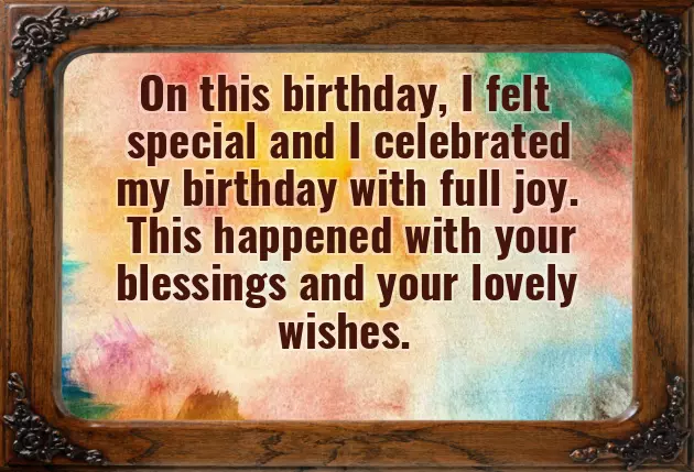 Message To Thank Someone For Birthday Wishes Message To Thank Someone For Birthday Wishes