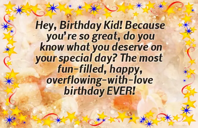 Birthday Quotes For Small Boy
