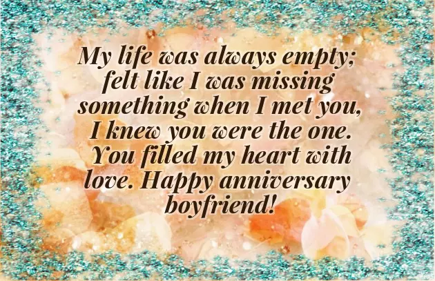 One Year Relationship Anniversary Quotes For Boyfriend