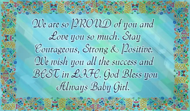 Congratulations To Both Of You On Your New Baby Girl