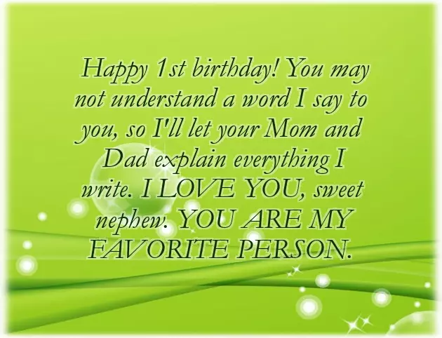 1 Year Baby Girl Birthday Wishes