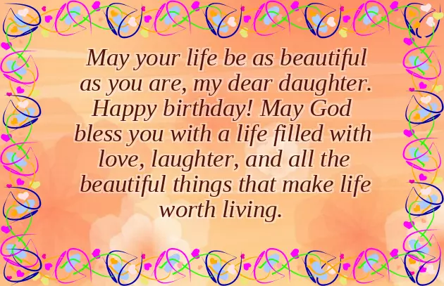 Happy Birthday My Sister Daughter