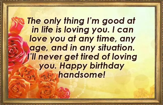 Birthday Thoughts For Husband With Love