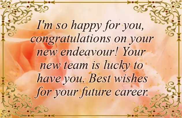 Best Wishes For Your Future